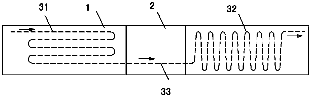 Condenser for household refrigerator