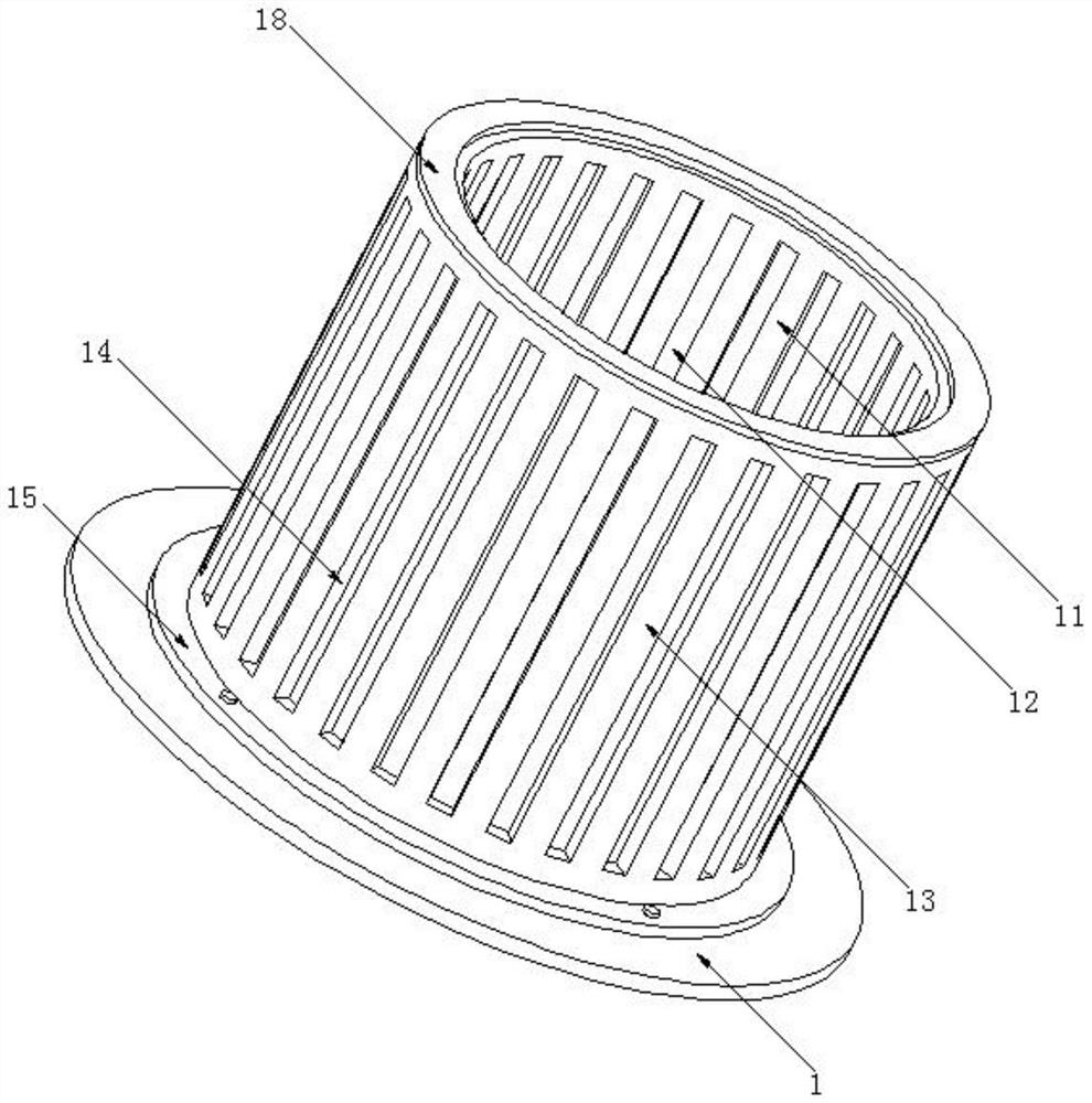 Heat dissipation device of forklift motor