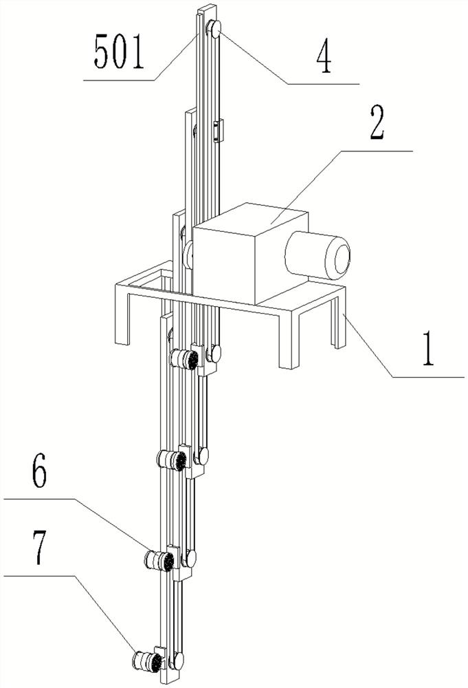 Adjustable Depth Sampling Rack Structure for Environmental Engineering Water Quality Monitoring