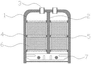 Car seat backrest framework for new energy car