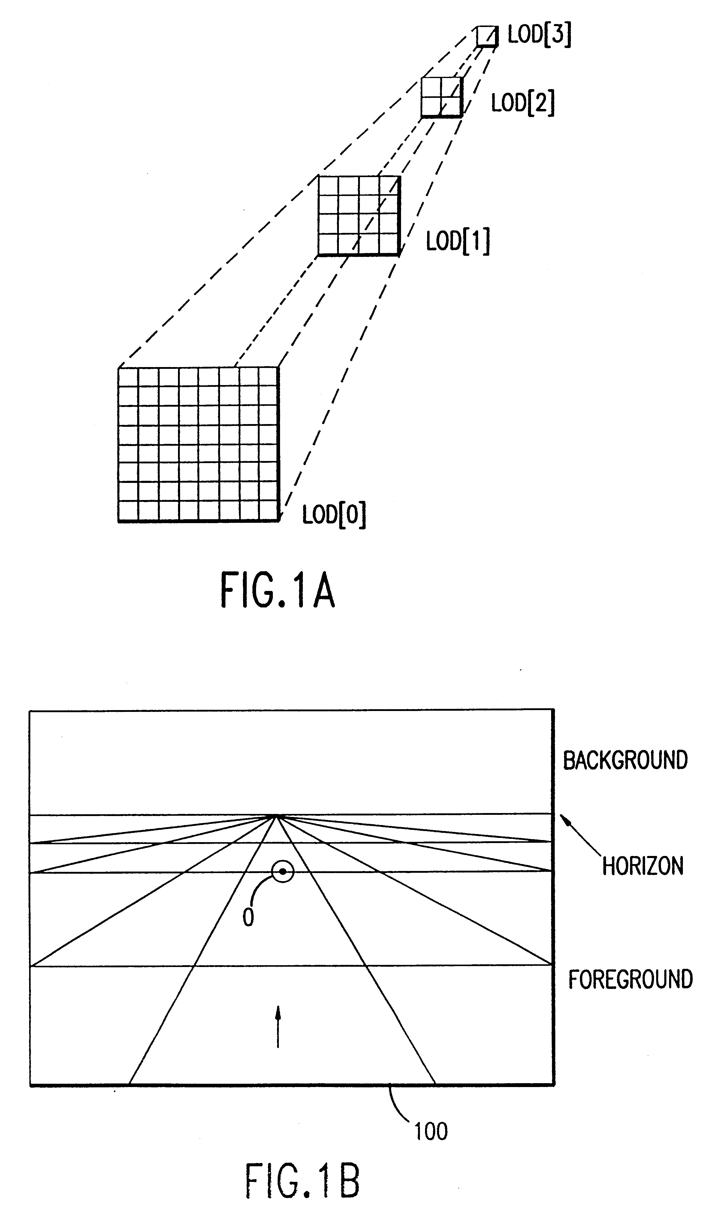 Method and system for providing texture using a selected portion of a texture map