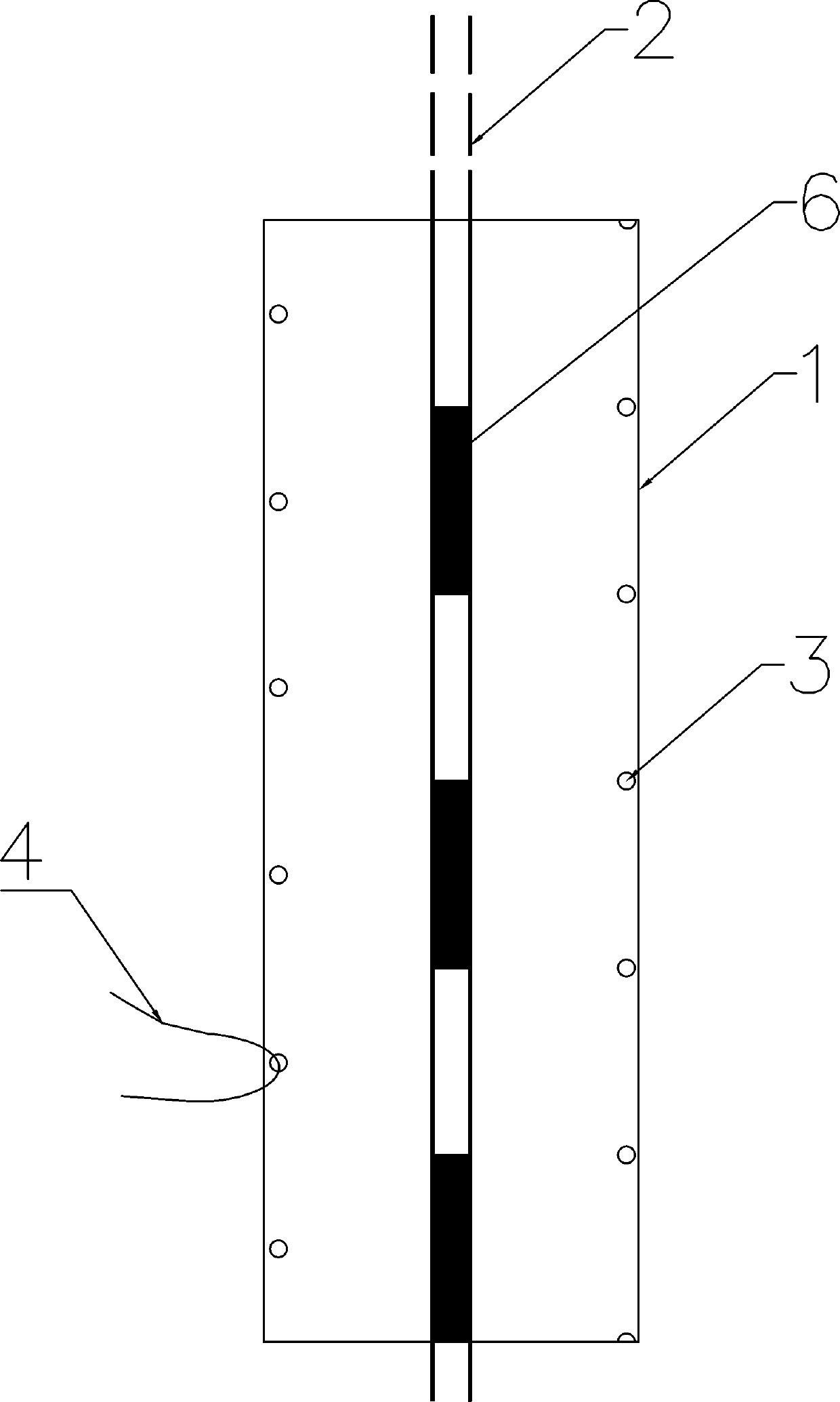 Explosive charging and sounding device assisting in mine smooth blasting