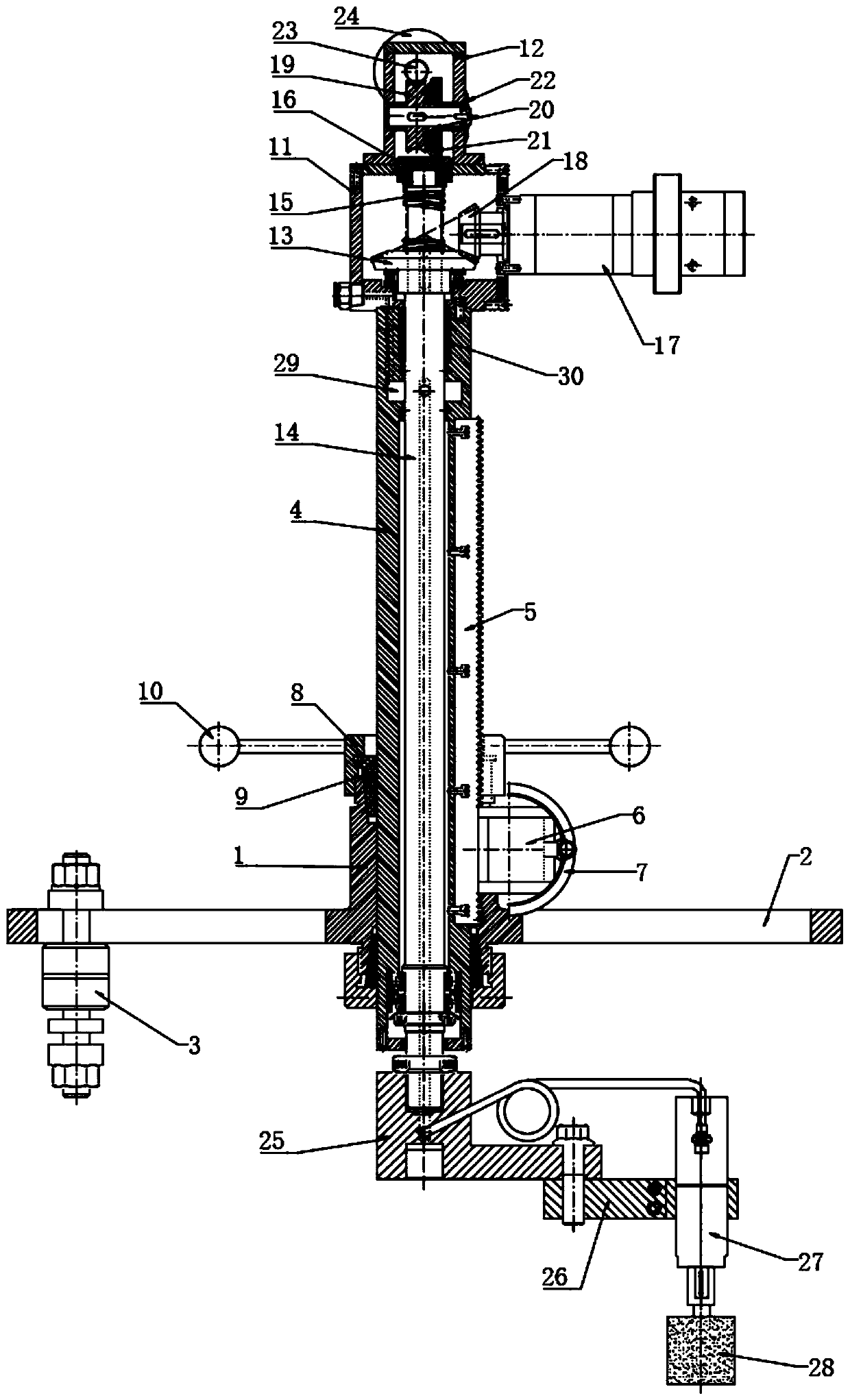 Portable high-speed grinding device