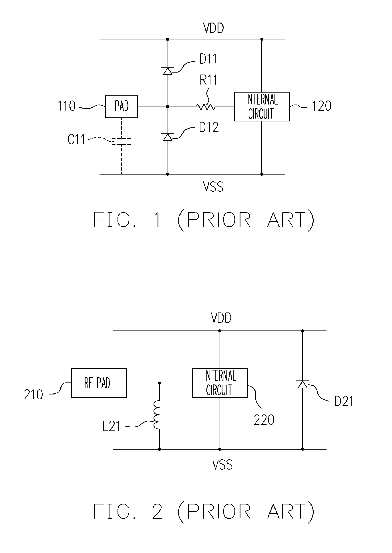 RF integrated circuit with ESD protection and ESD protection apparatus thereof