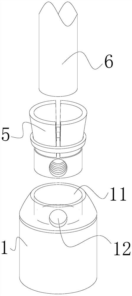 Stable corrosion-resistant material supporting jig