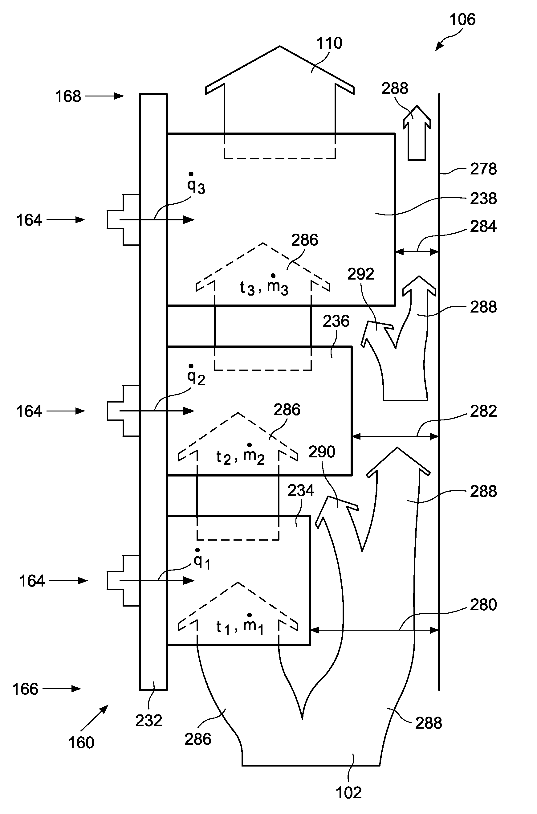 Heat sink cooling arrangement for multiple power electronic circuits