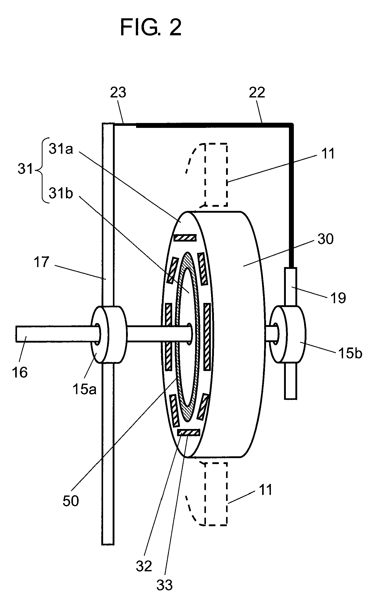 Electric motor with rotating body and electric device provided therewith