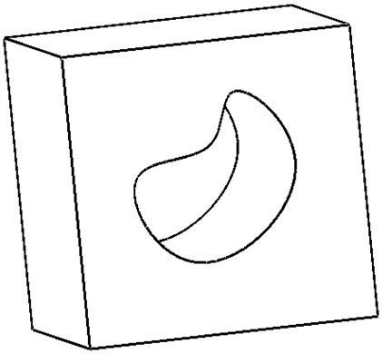 Contour line generation method, system and device based on model shadow and storage medium