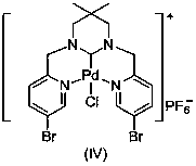 Ring-expanded nitrogen-heterocyclic carbene palladium compounds containing pyridylmethyl group