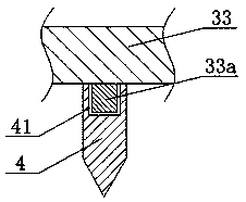 Device for testing impact resistance of refractory castable for boiler cold ash bucket