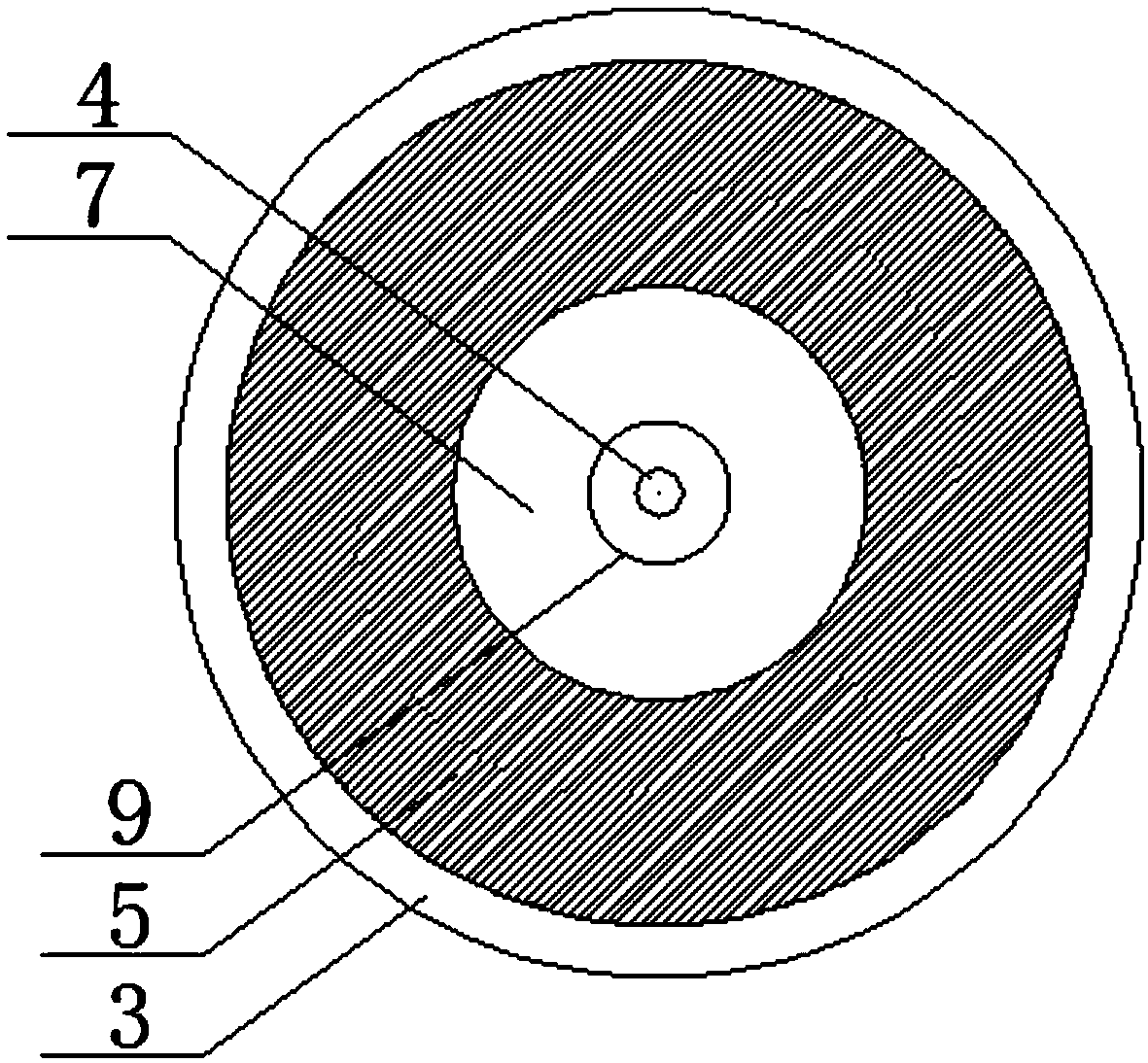 Retention electro-acupuncture needle and driving control module thereof