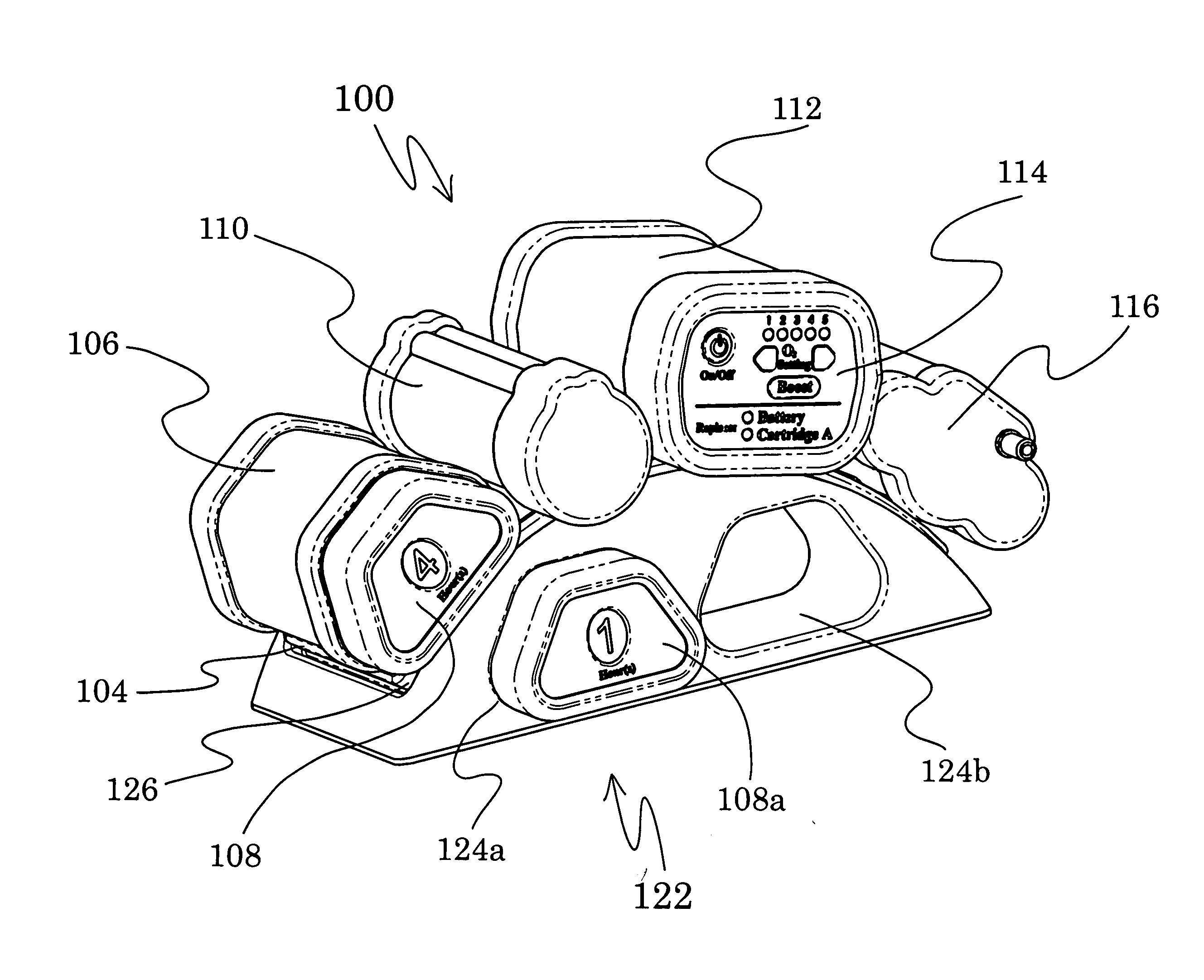 Method and apparatus for controlling the purity of oxygen produced by an oxygen concentrator
