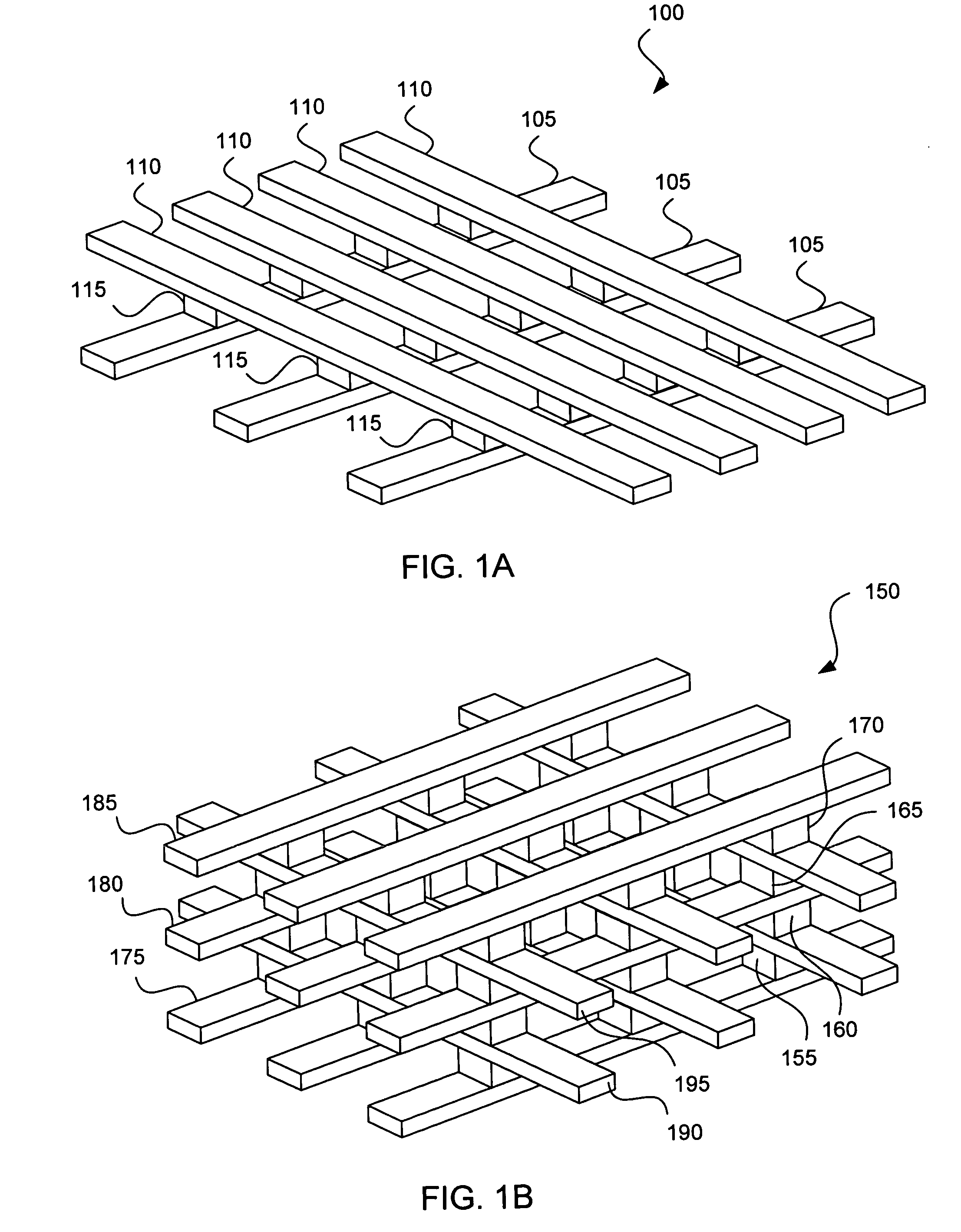 Memory using variable tunnel barrier widths
