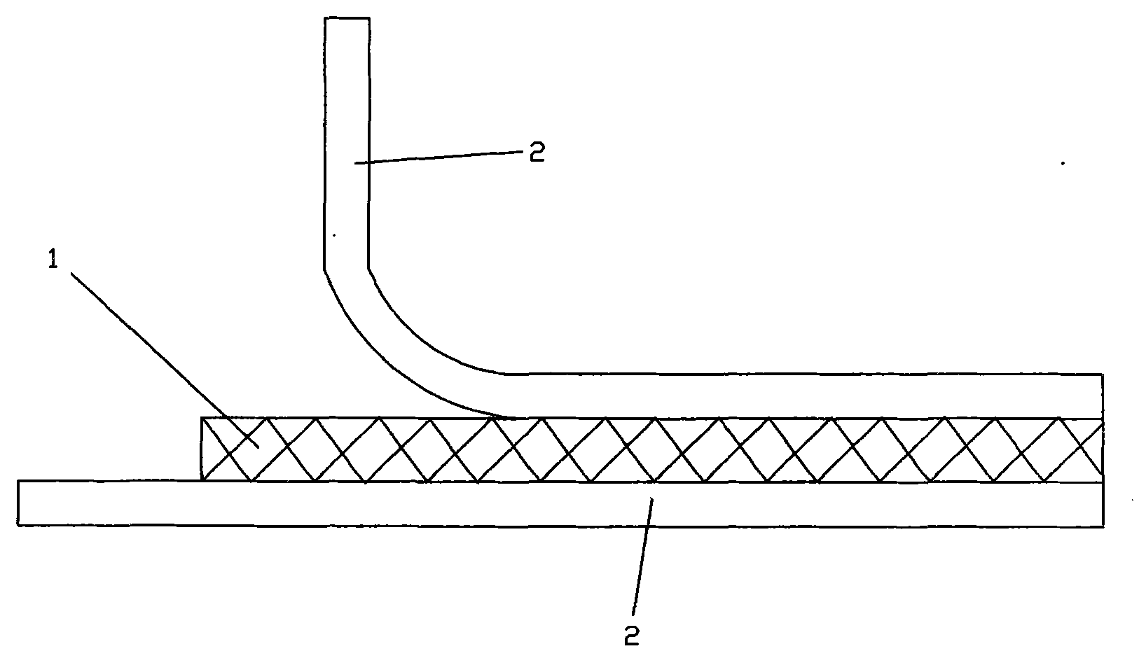 Water-proof sealing adhesive tape and its preparation method