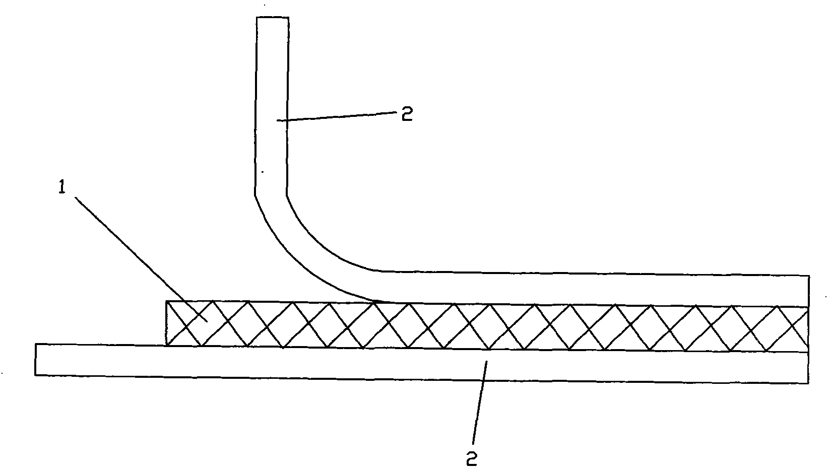 Water-proof sealing adhesive tape and its preparation method