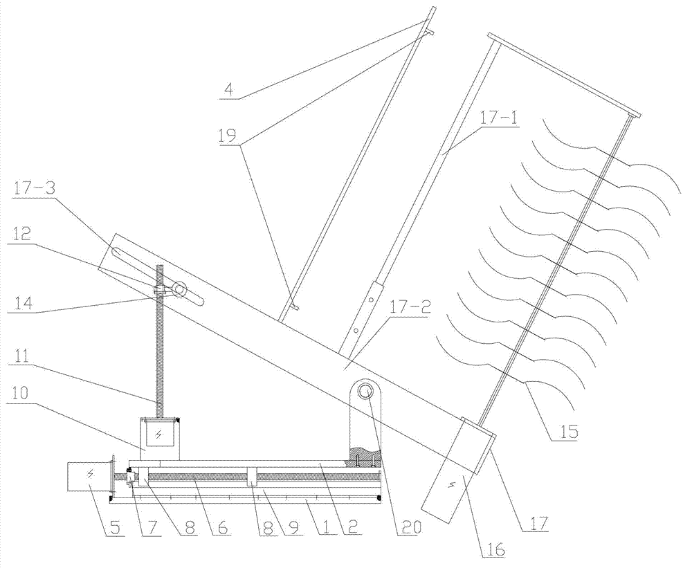 Suspension type electric profiling flower and fruit thinning machine and usage method thereof