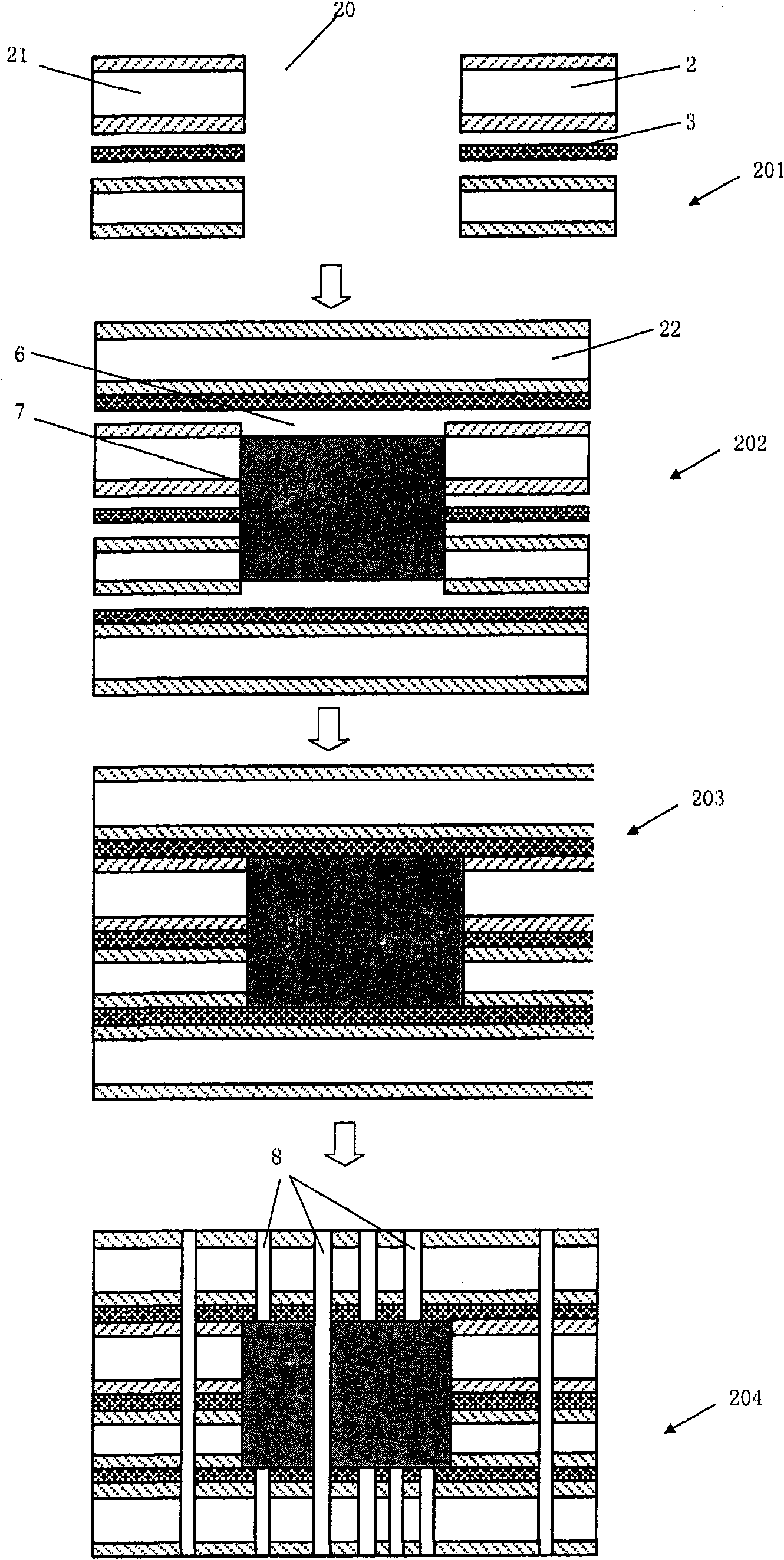 Multilayer circuit board, manufacture method thereof and communication equipment