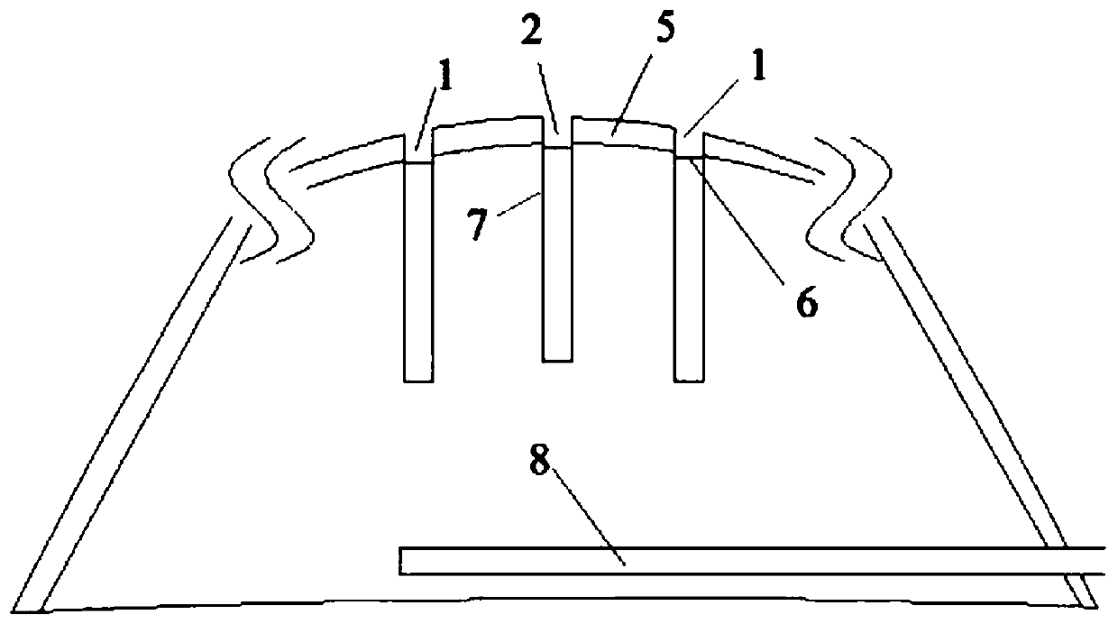 Method for arranging high-altitude thick weathering crust leaching type rare earth ore in-situ leaching liquid injection wells