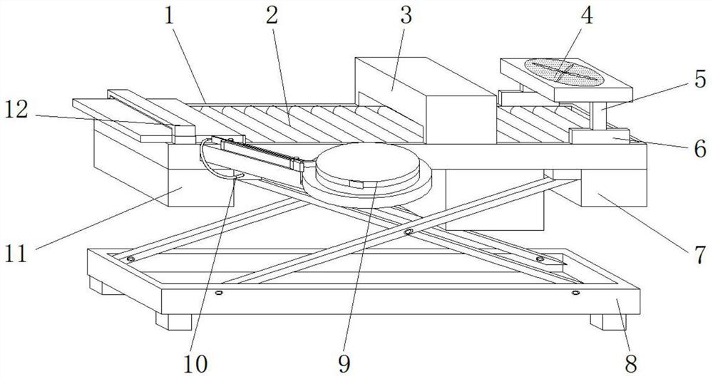 A kind of edge banding mechanism and its edge banding process of environmental protection furniture board