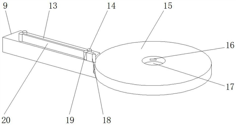 A kind of edge banding mechanism and its edge banding process of environmental protection furniture board