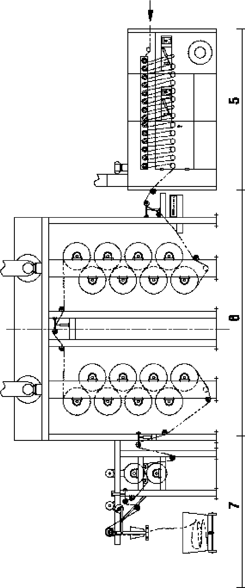 Continuous pigment dyeing pad dyer with infrared pre-baking apparatus