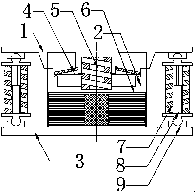 A 3D Isolation/Vibration Bearing with Adaptive Stiffness Characteristics