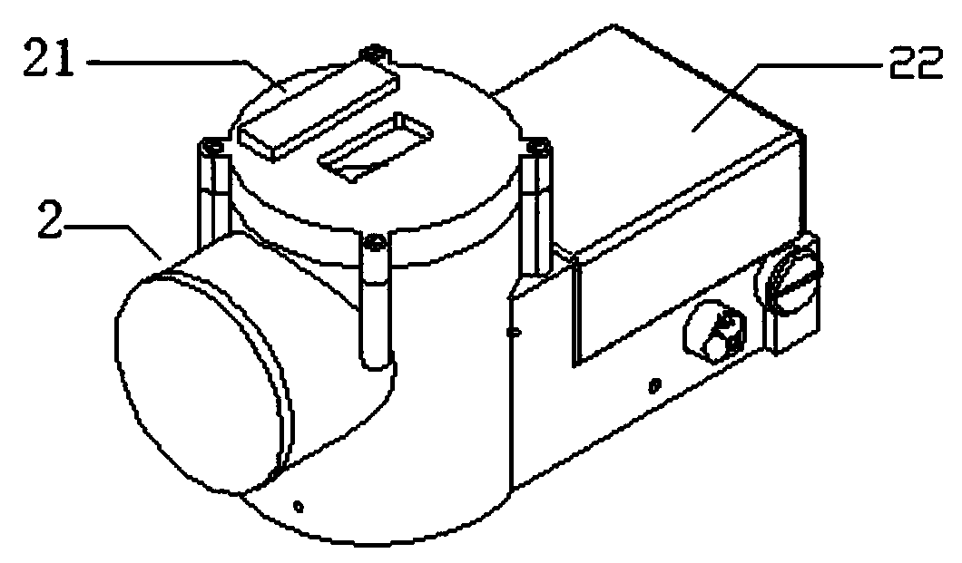 Pneumatic Valve Positioner with Intrinsically Safe Chamber and Flameproof Separation