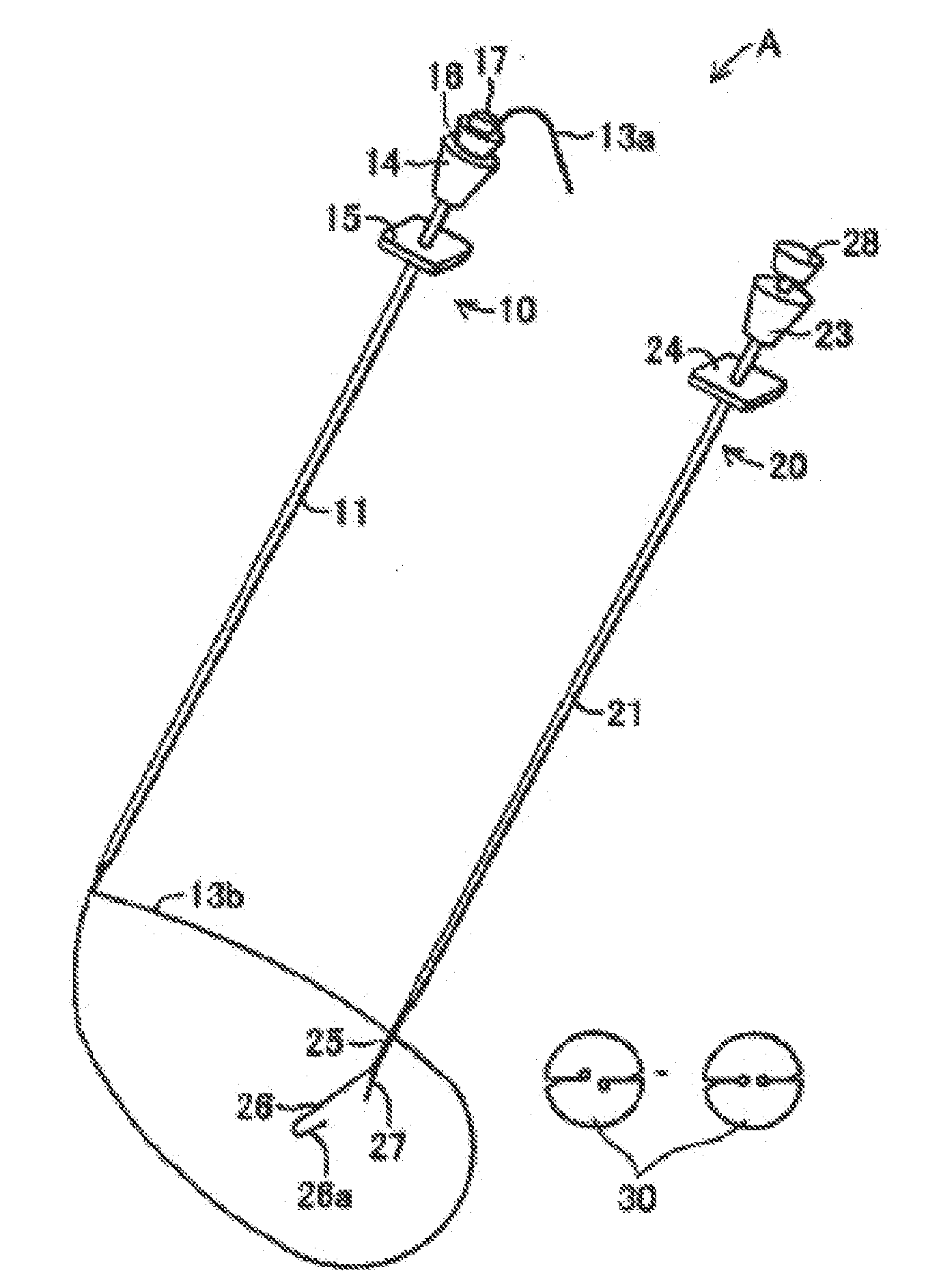 Medical suturing tool with multiple puncture needles