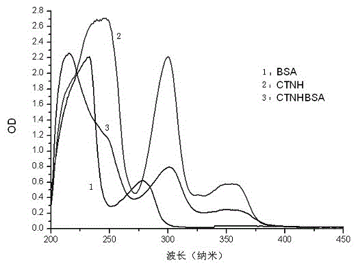 A kind of synthetic method of chlorothalonil artificial antigen