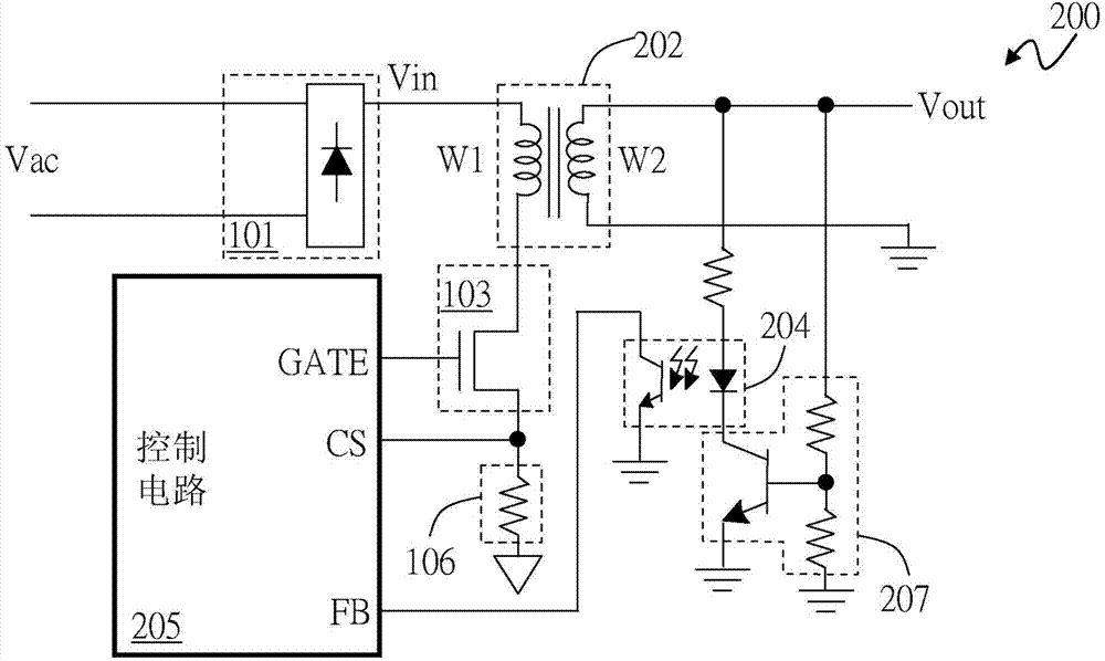 Switch-mode power supply and control circuit and control method thereof