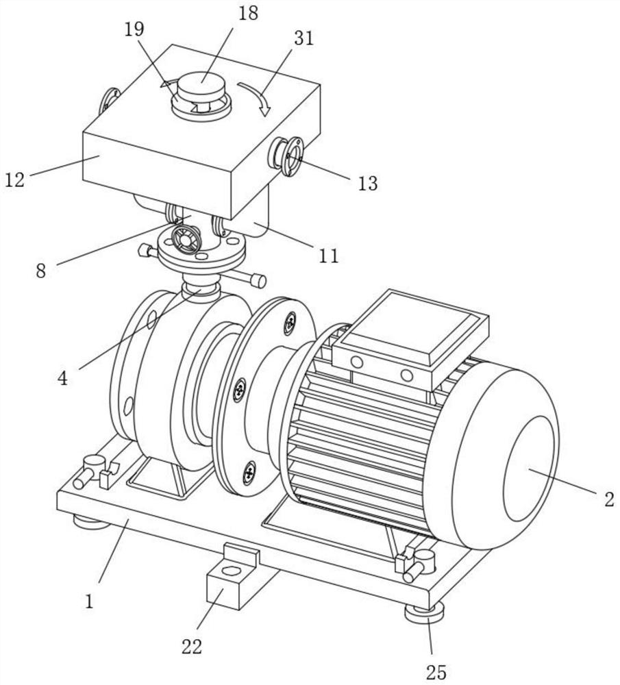 Centrifugal pump capable of conveniently adjusting direction of water outlet
