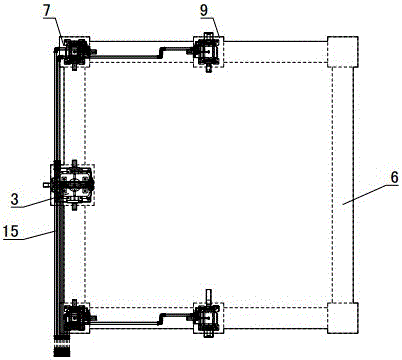 Test system for influence of airflow on spiral wing