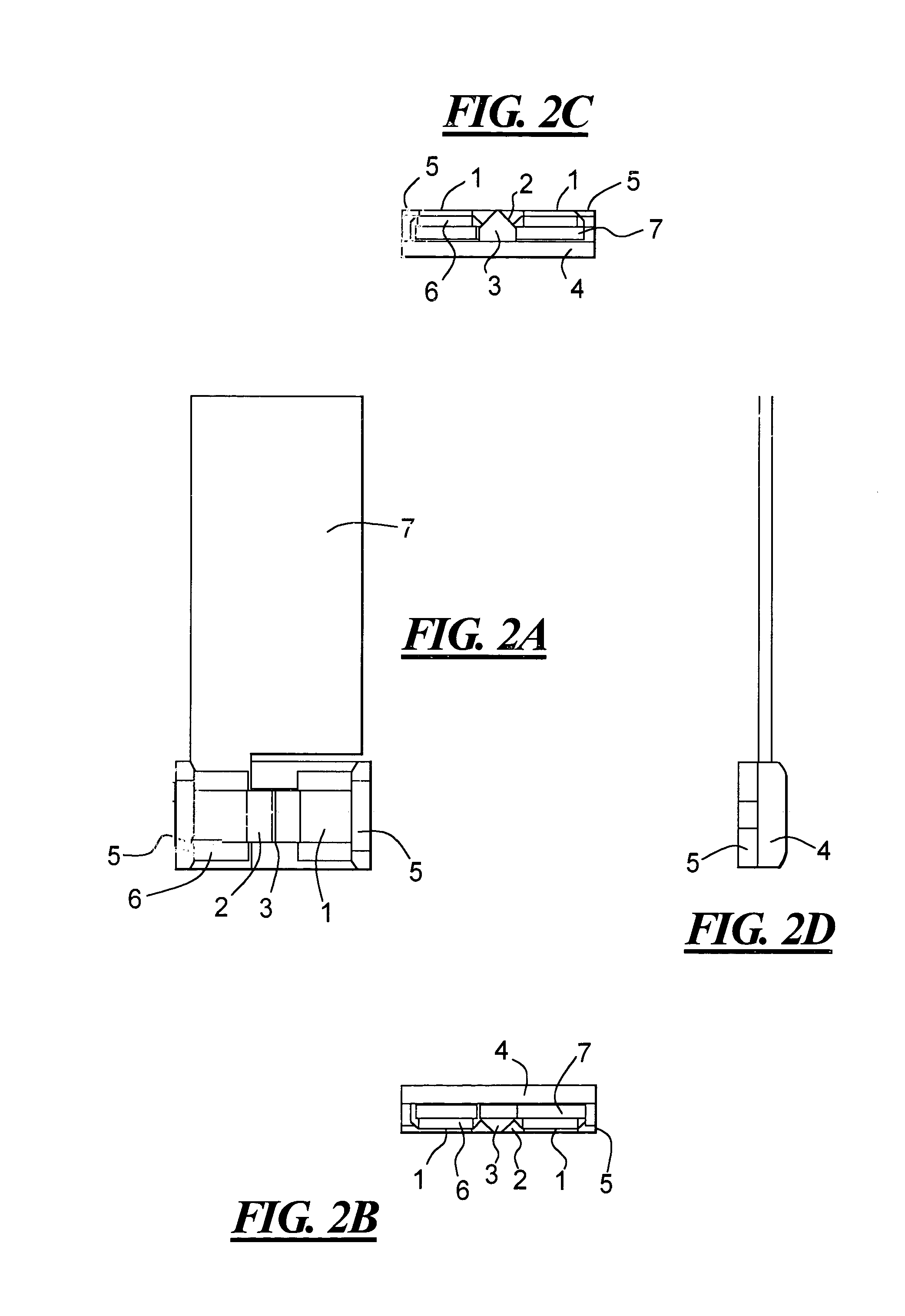 Write/read head assembly with wear parts