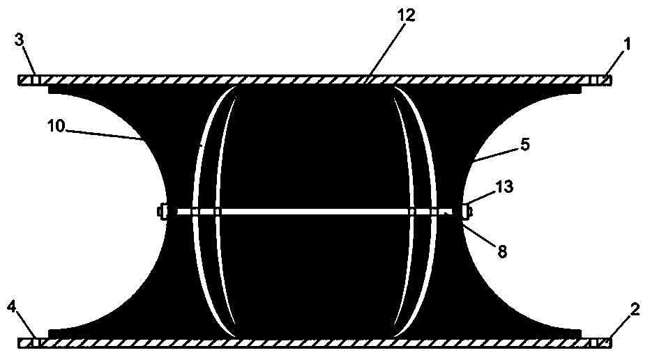 Spindly tension-compression type energy-dissipating damper