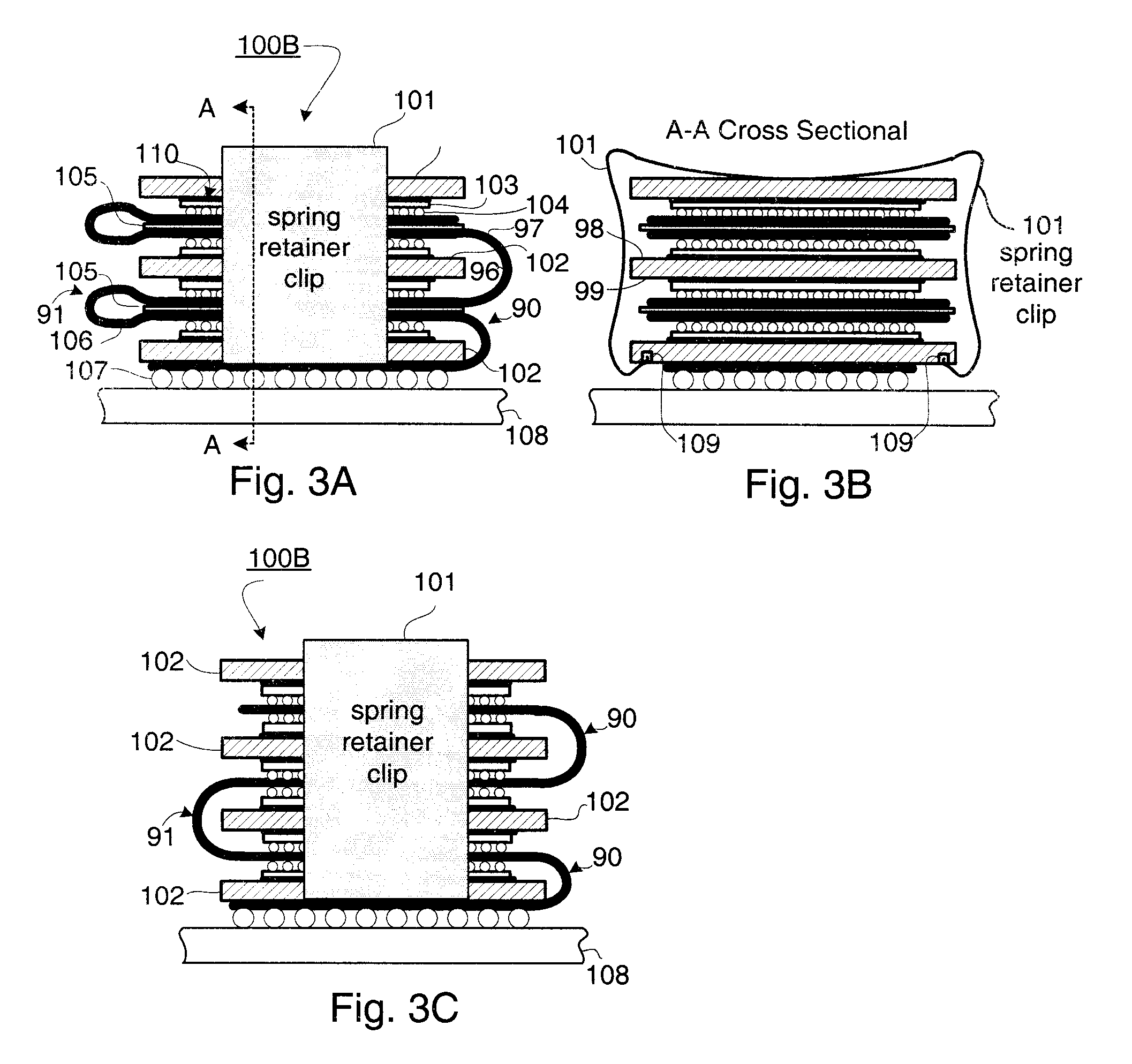 Method and Structure for Connecting, Stacking, and Cooling Chips on a Flexible Carrier