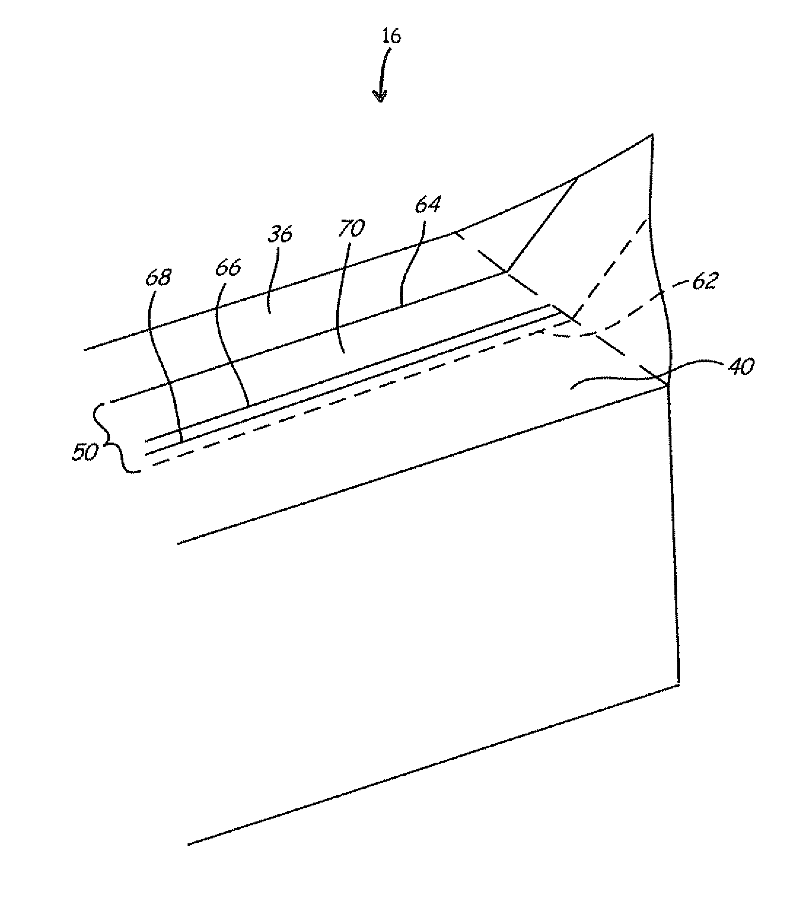 Methods for sealing overlapped flexible packaging material using an electrical impulse through a conductive element