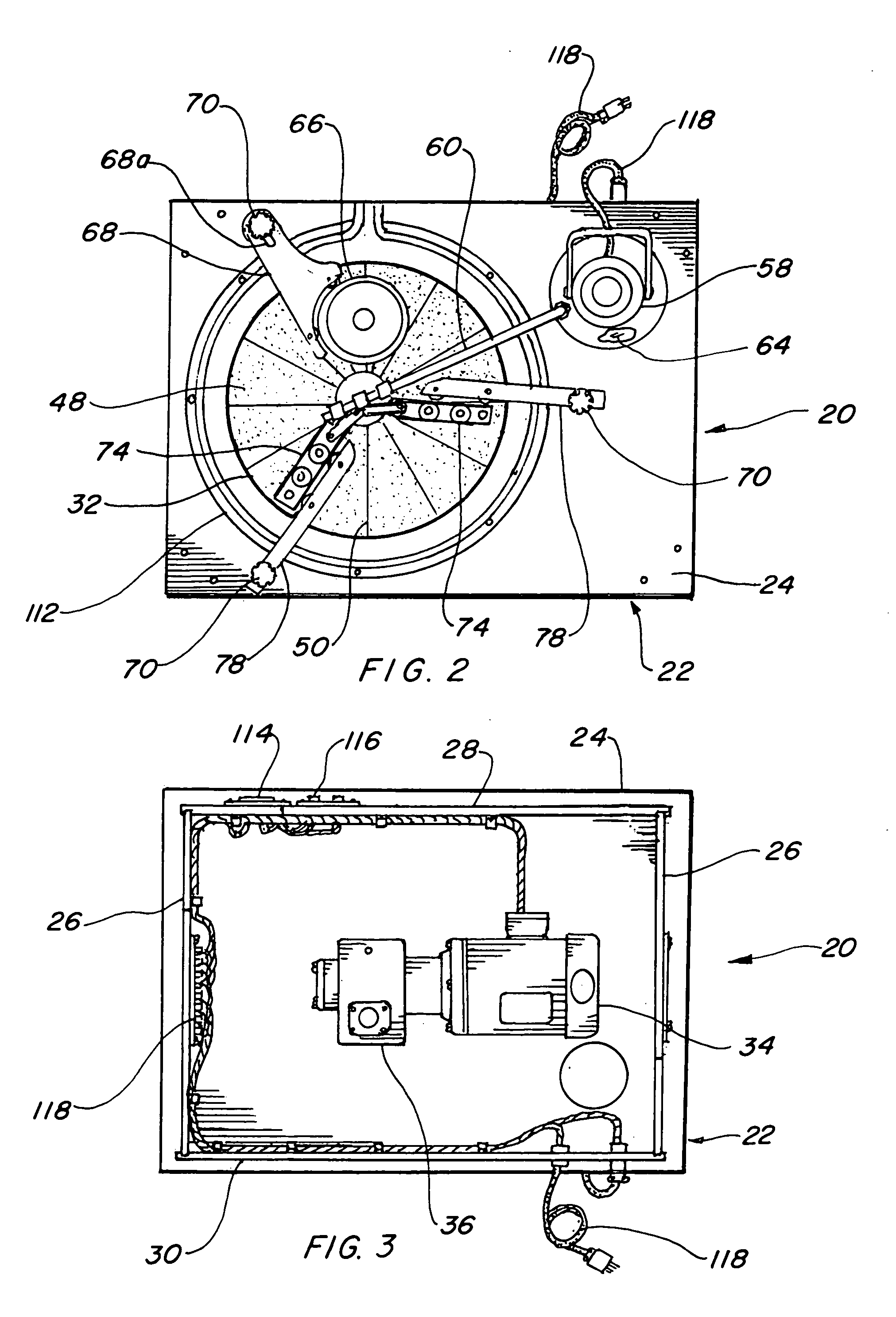 Reciprocal blade lapping machine