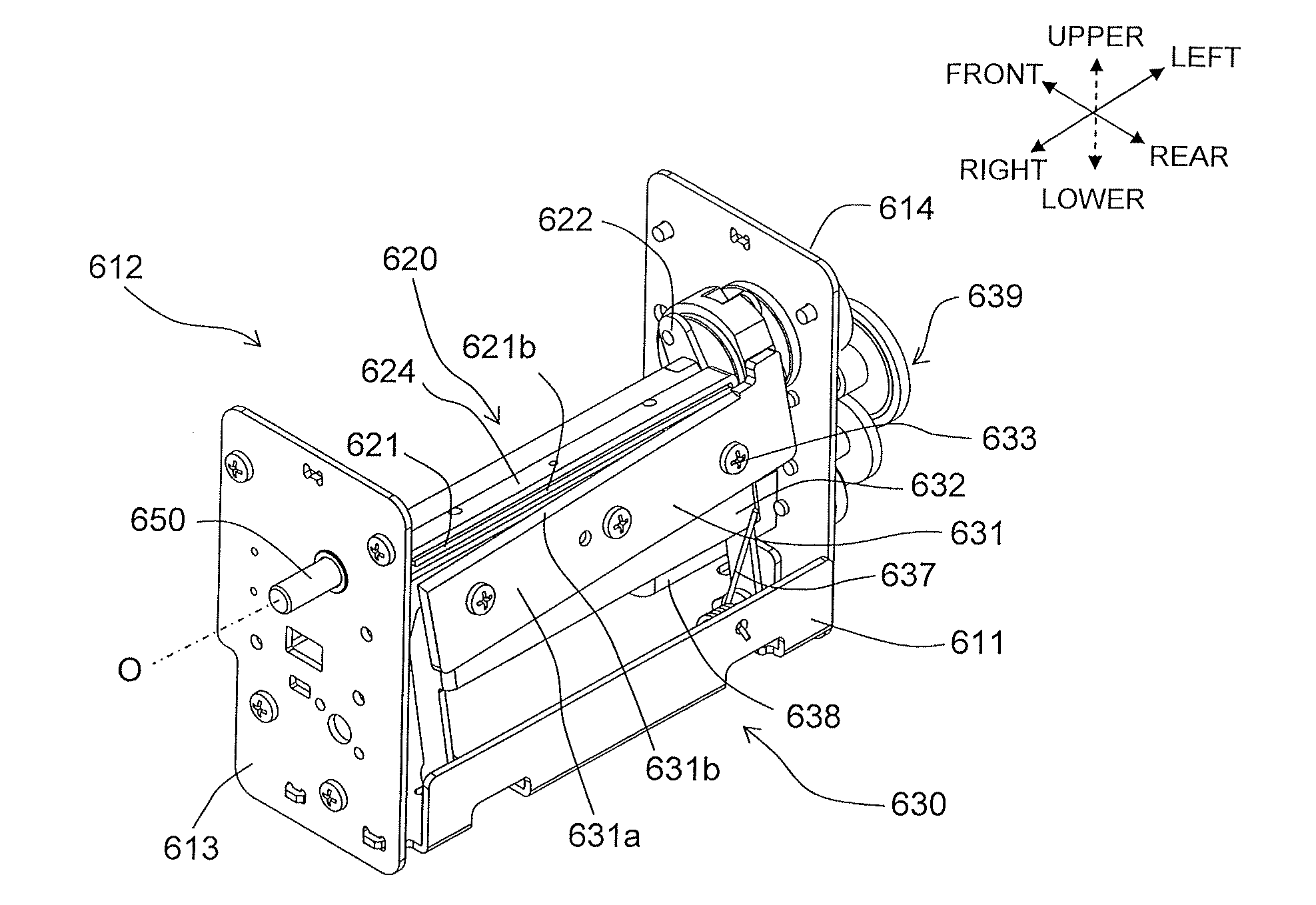 Rotary cutter apparatus and printer