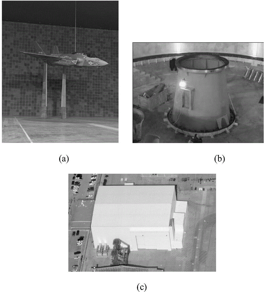 Telescopic array type portable MIMO-SAR (multiple-input multiple-output synthetic aperture radar) measurement radar system and imaging method thereof