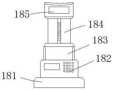 Stamping type tube bending machining device