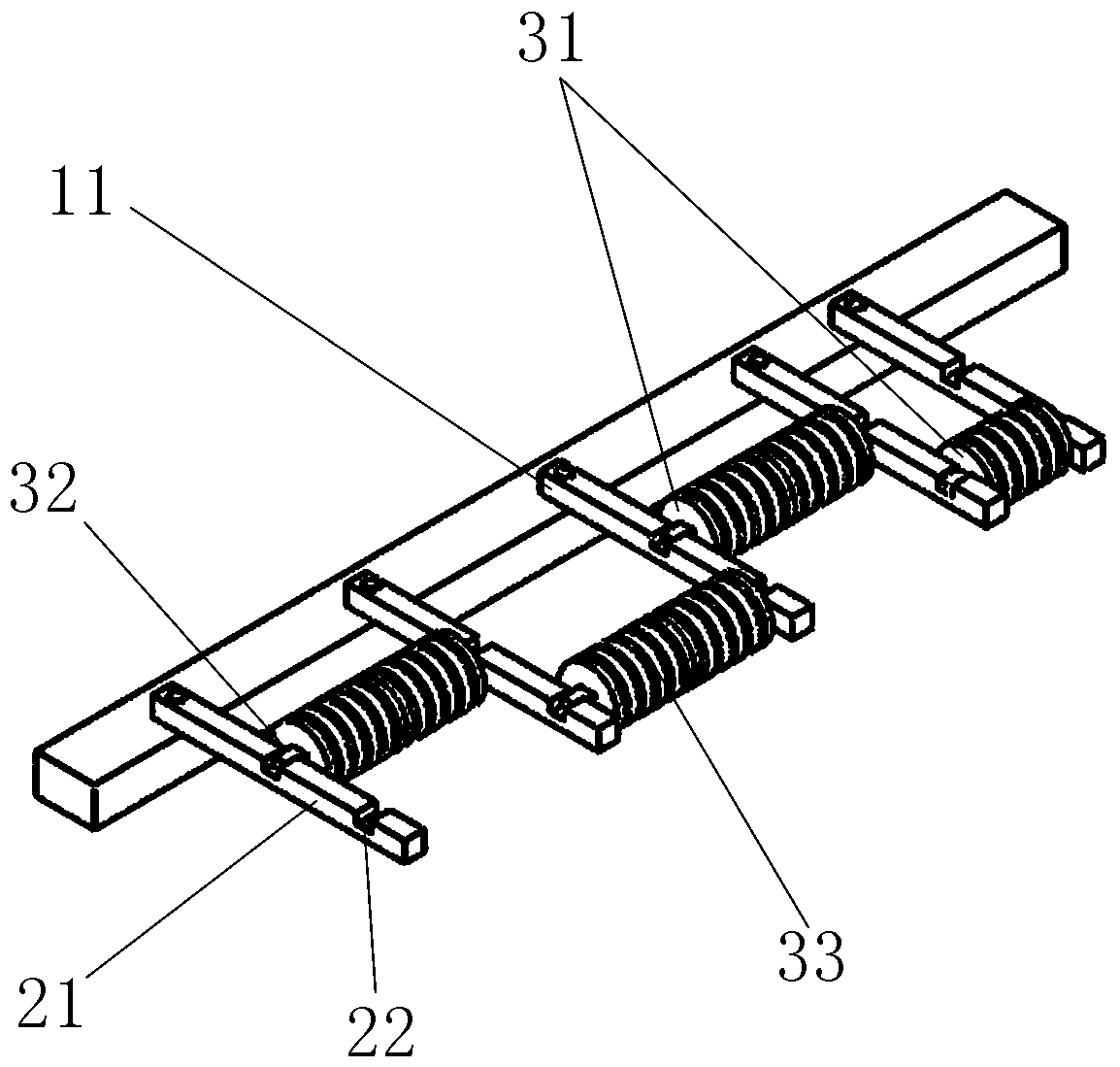 Guiding device of varnished wire