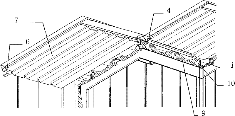 Overall rigid waterproof system of building