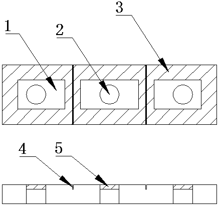 Design and manufacturing method of a ceramic wall structure based on to-shaped end seals