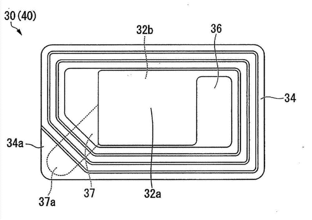 Multi-chambered container for medical use, drug mixture identification method using same and drug-filled multi-chambered container for medical use