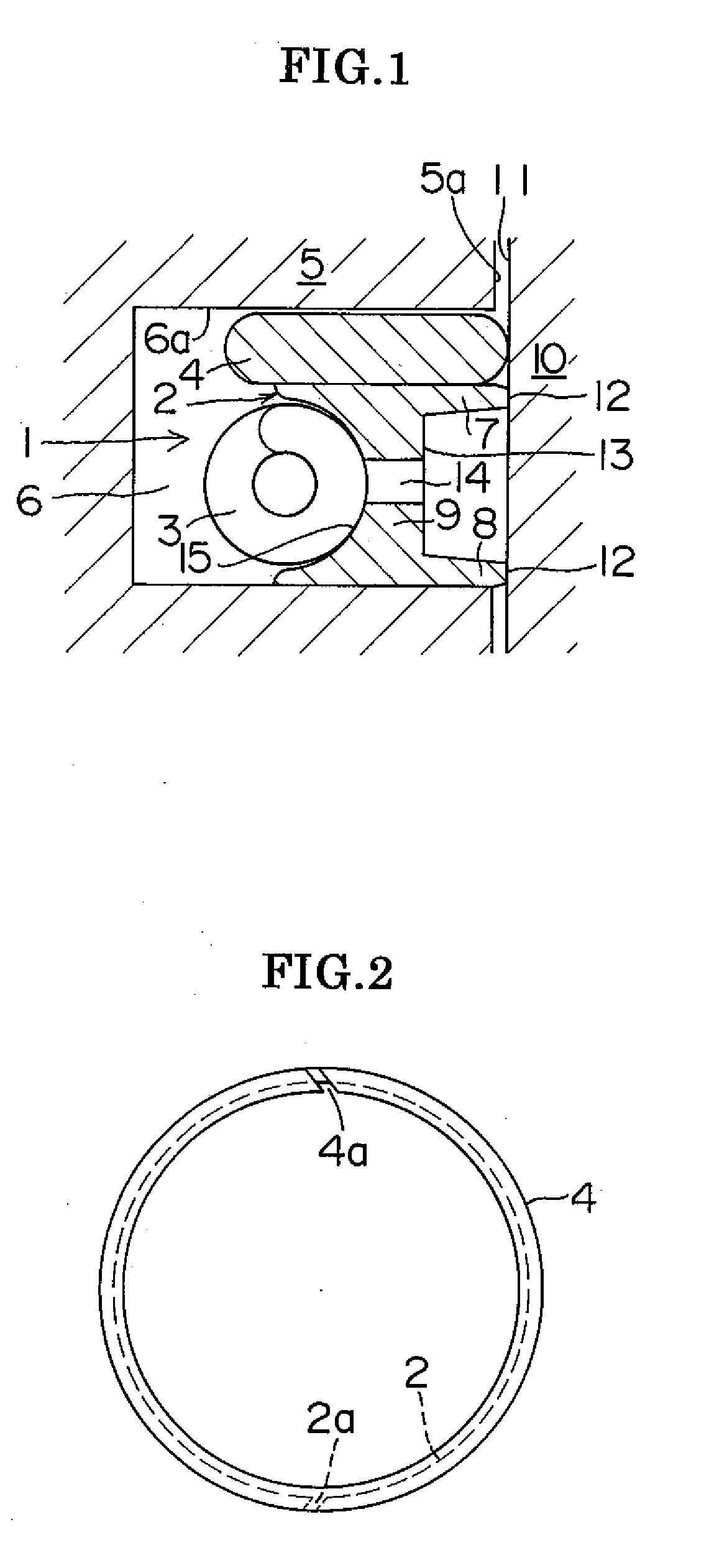 Combined oil ring