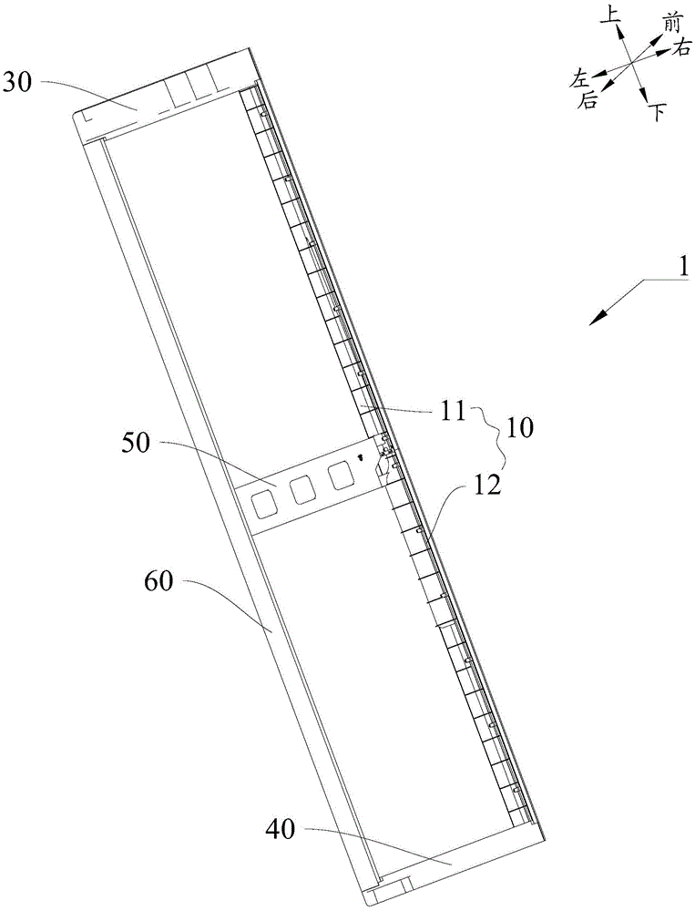 Door frame for refrigerator door body and side-by-side refrigerator with same