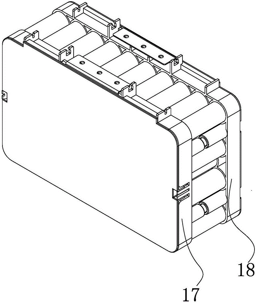 Complete set of module with welding-free cathode and self-fusing protecting anode