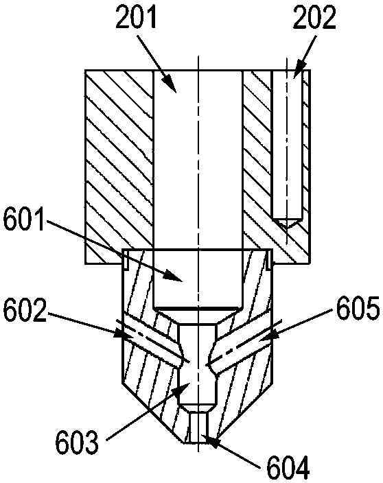 Three-dimensional (3D) printing head for biological composite material