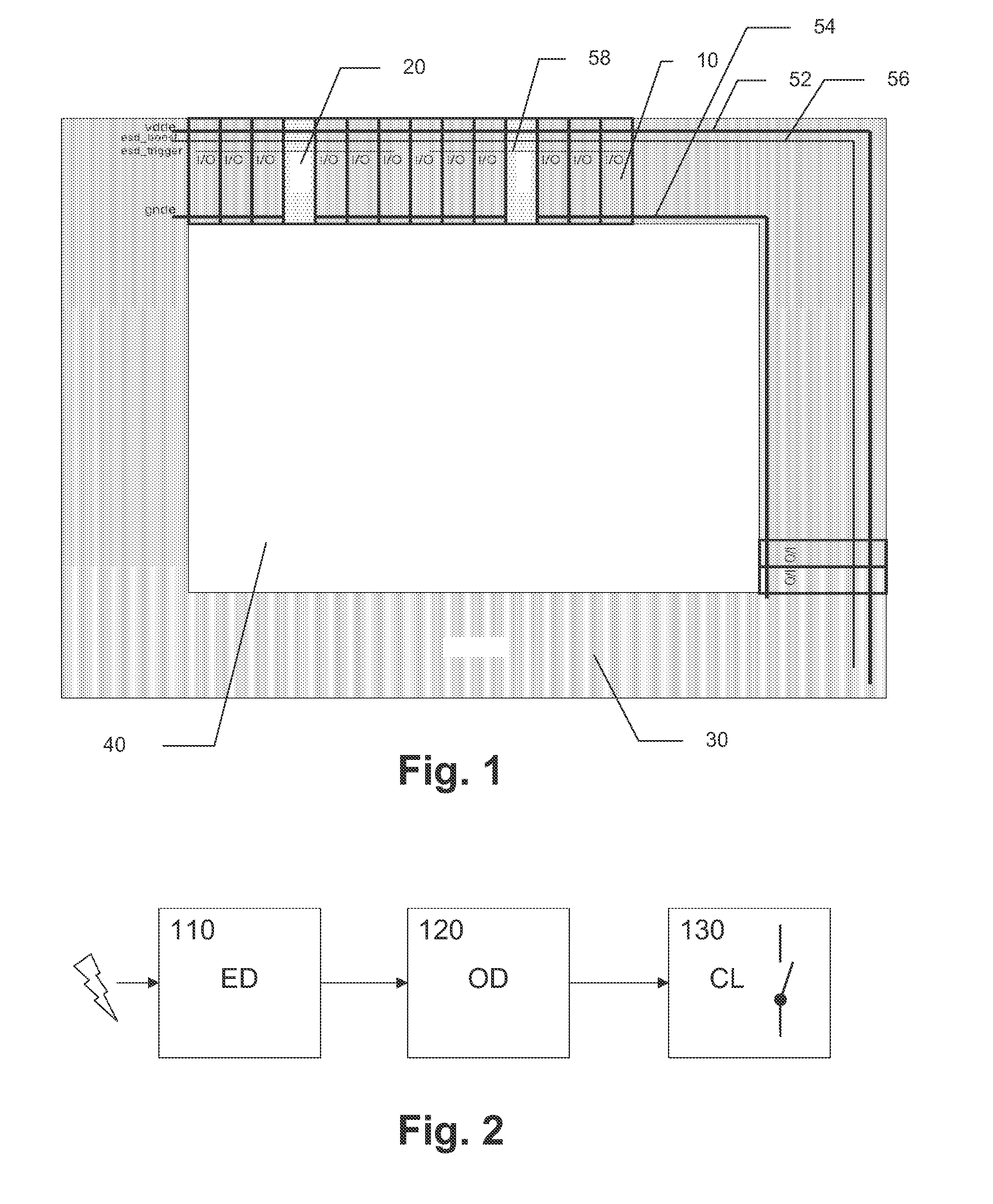 Protection circuit with overdrive technique