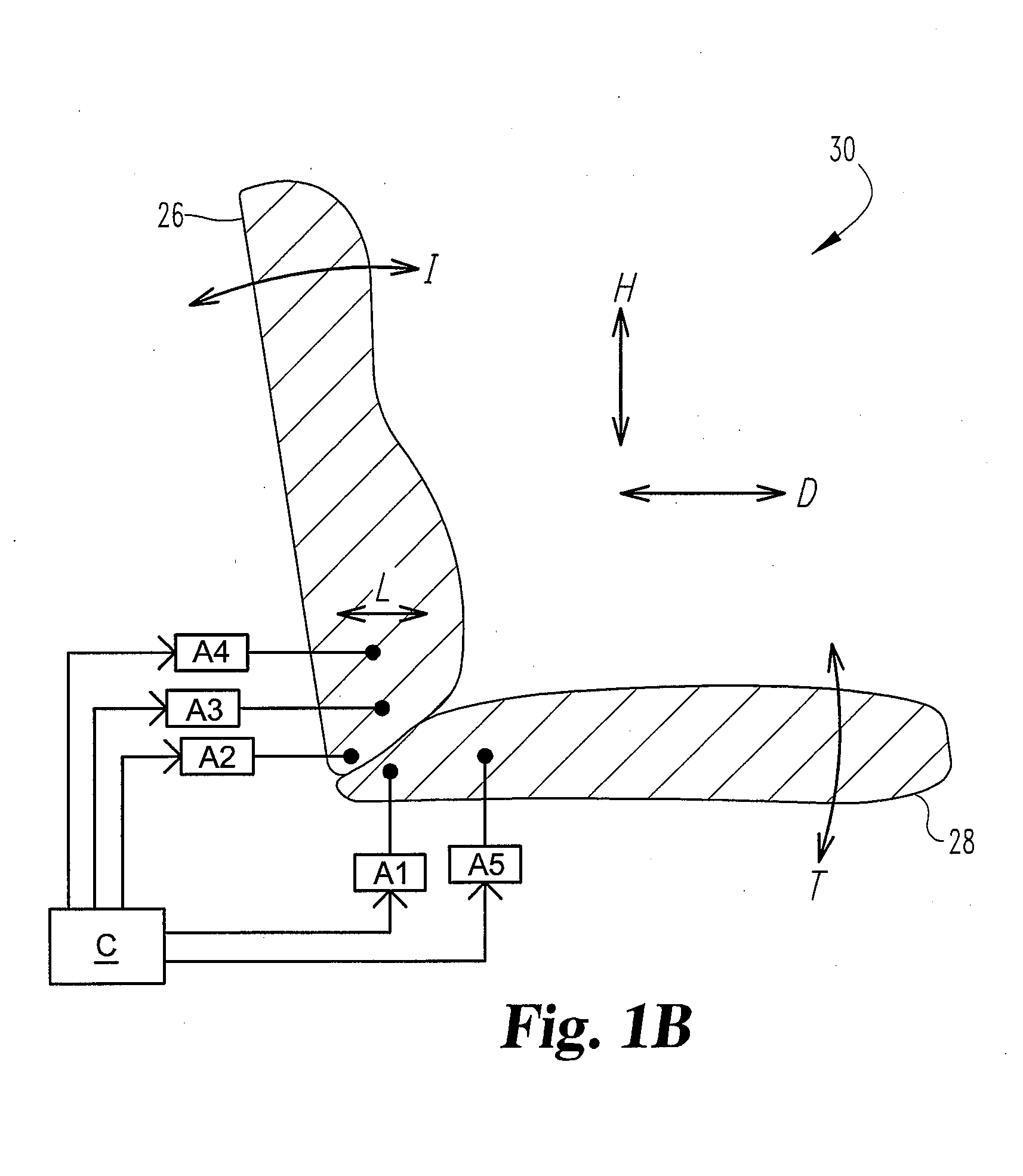 Vehicle seating system and method for reducing fatigue with changing actuator movement